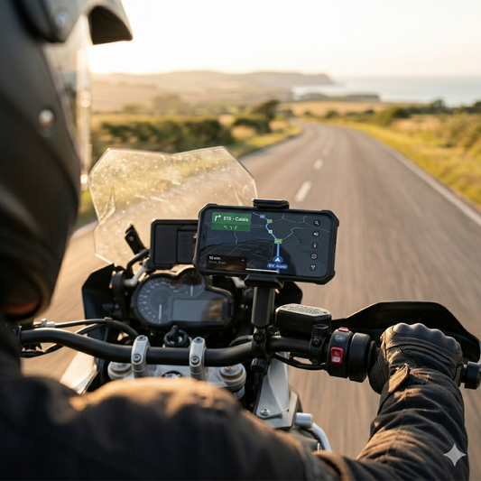 Comment fixer son téléphone sur sa moto ?