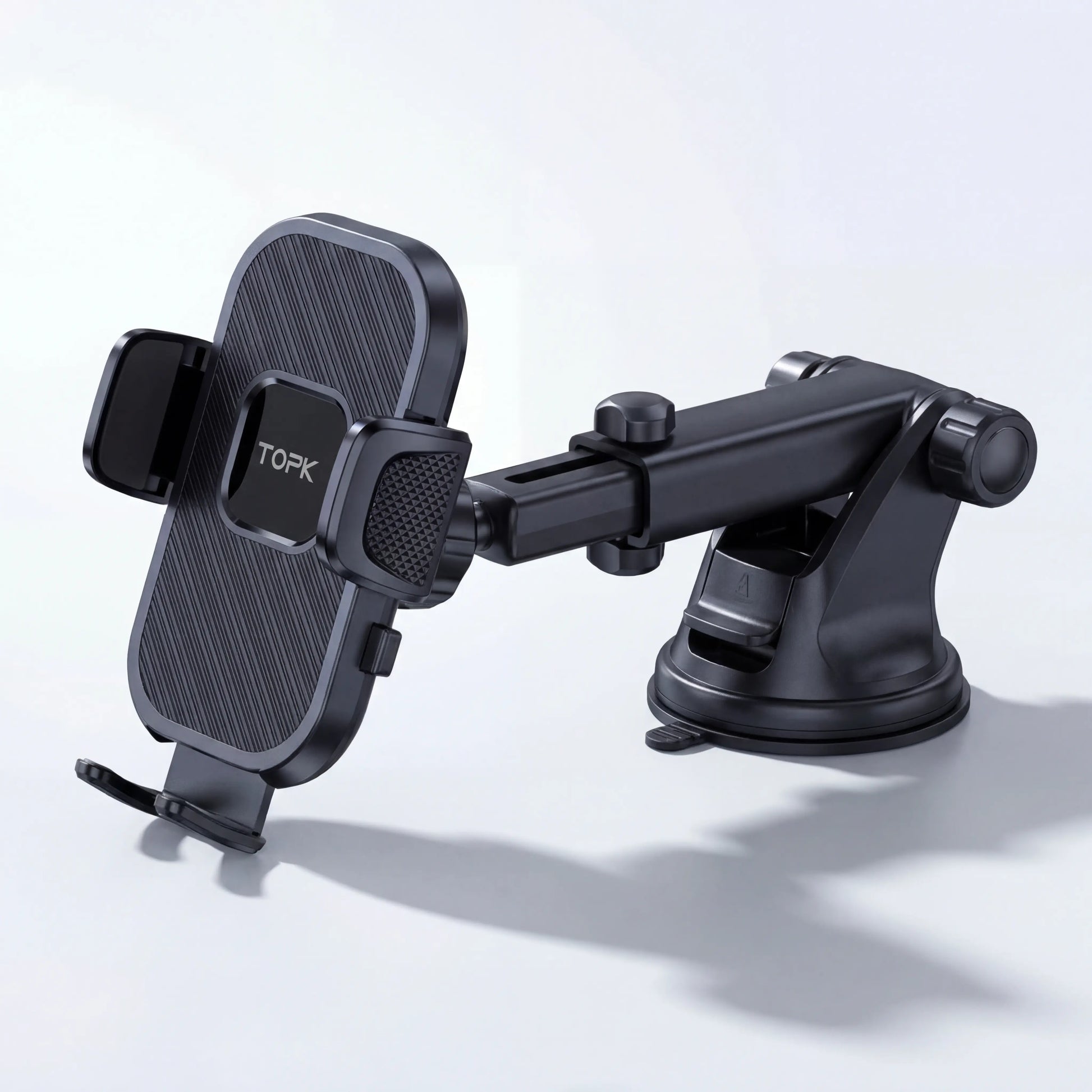 support téléphone voiture ventouse pare brise et tableau de bord