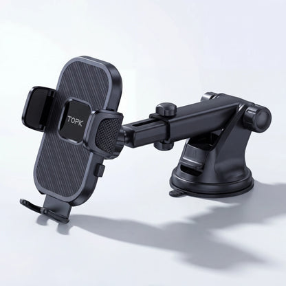 support téléphone voiture ventouse pare brise et tableau de bord