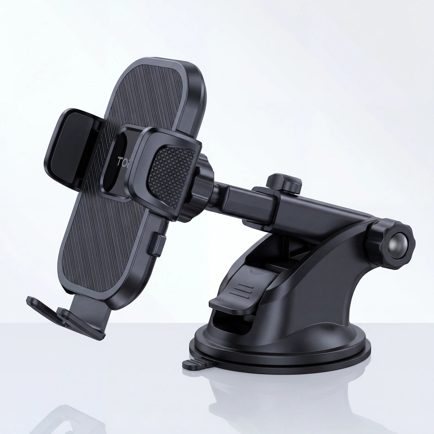 support téléphone voiture ventouse pare brise tableau bord compatible iphone samsung android